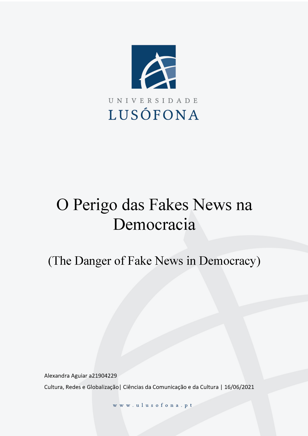 O Perigo Das Fakes News Na Democracia - O Perigo Das Fakes News Na ...