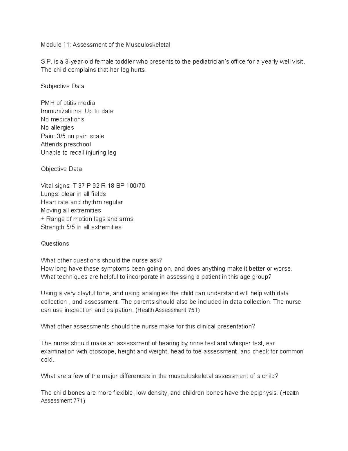 case-study-work-module-11-assessment-of-the-musculoskeletal-s-is