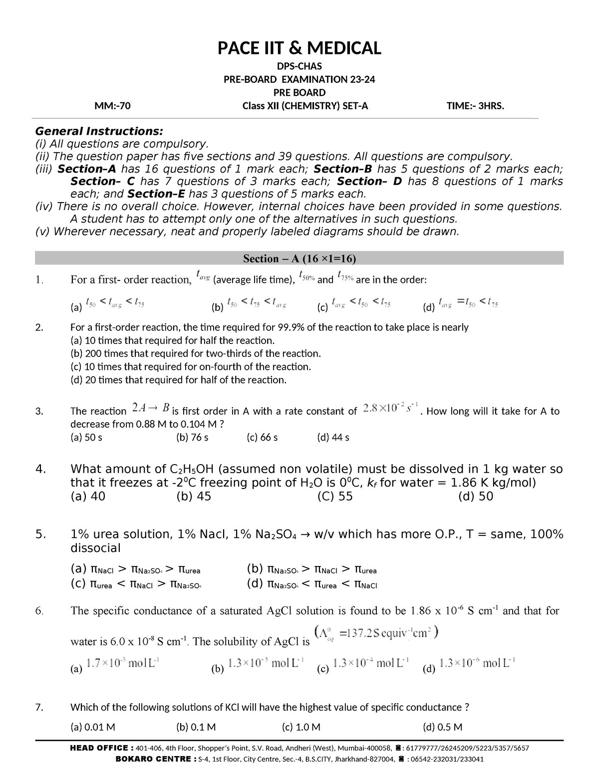 dps chas assignment