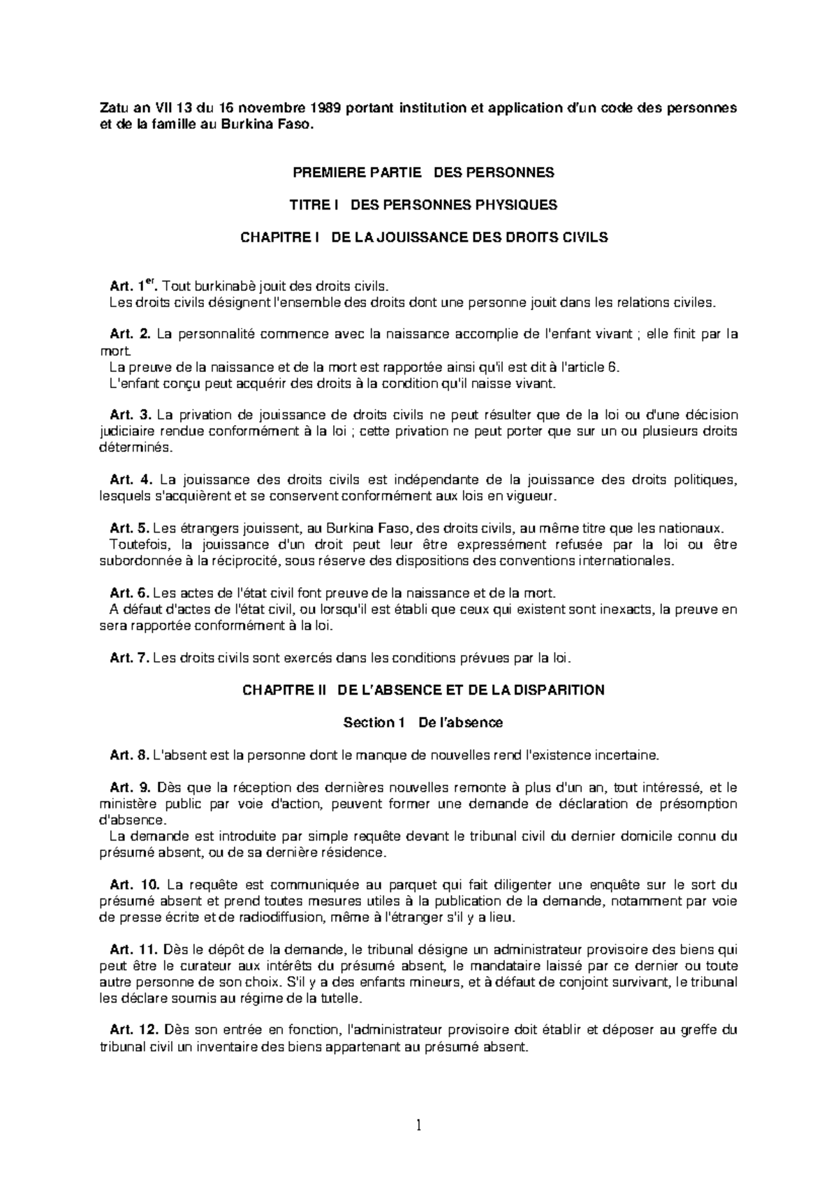 Code Des Personnes Du Mali Pdf: Code Pénal De Mali Pdf – PLFSM