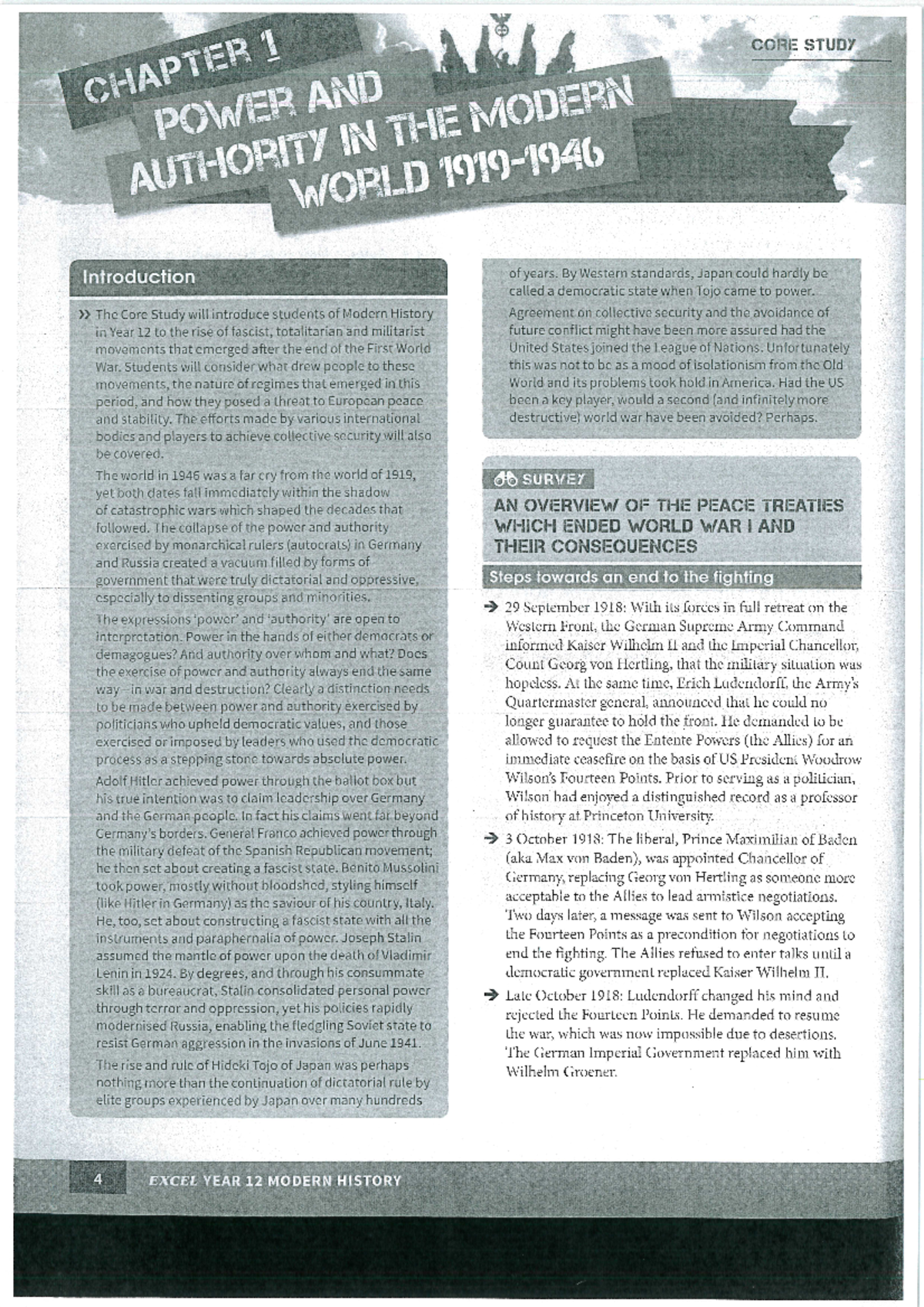 Excel - Power and Authority - CORE STUDY CHAPTER I AUTHORITY POWER ...