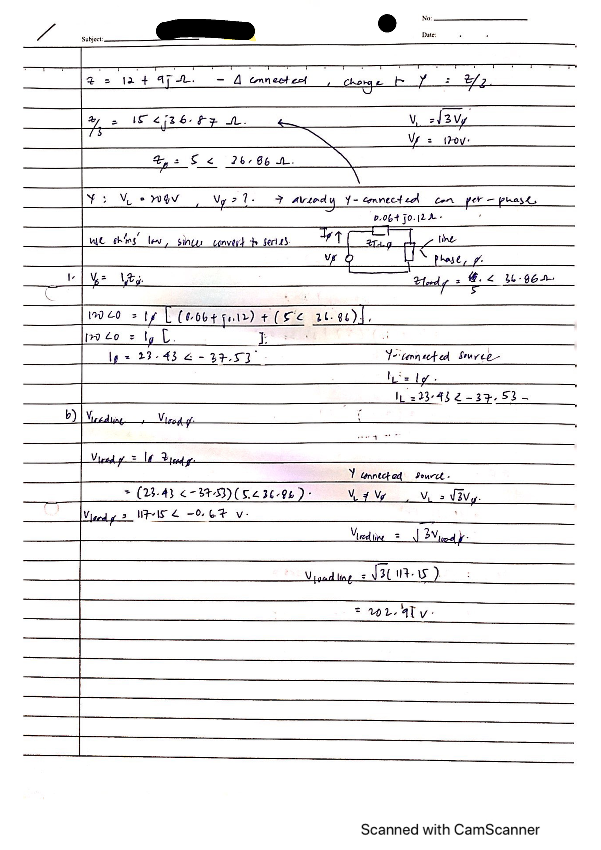 Example 2 - Electrical - Studocu