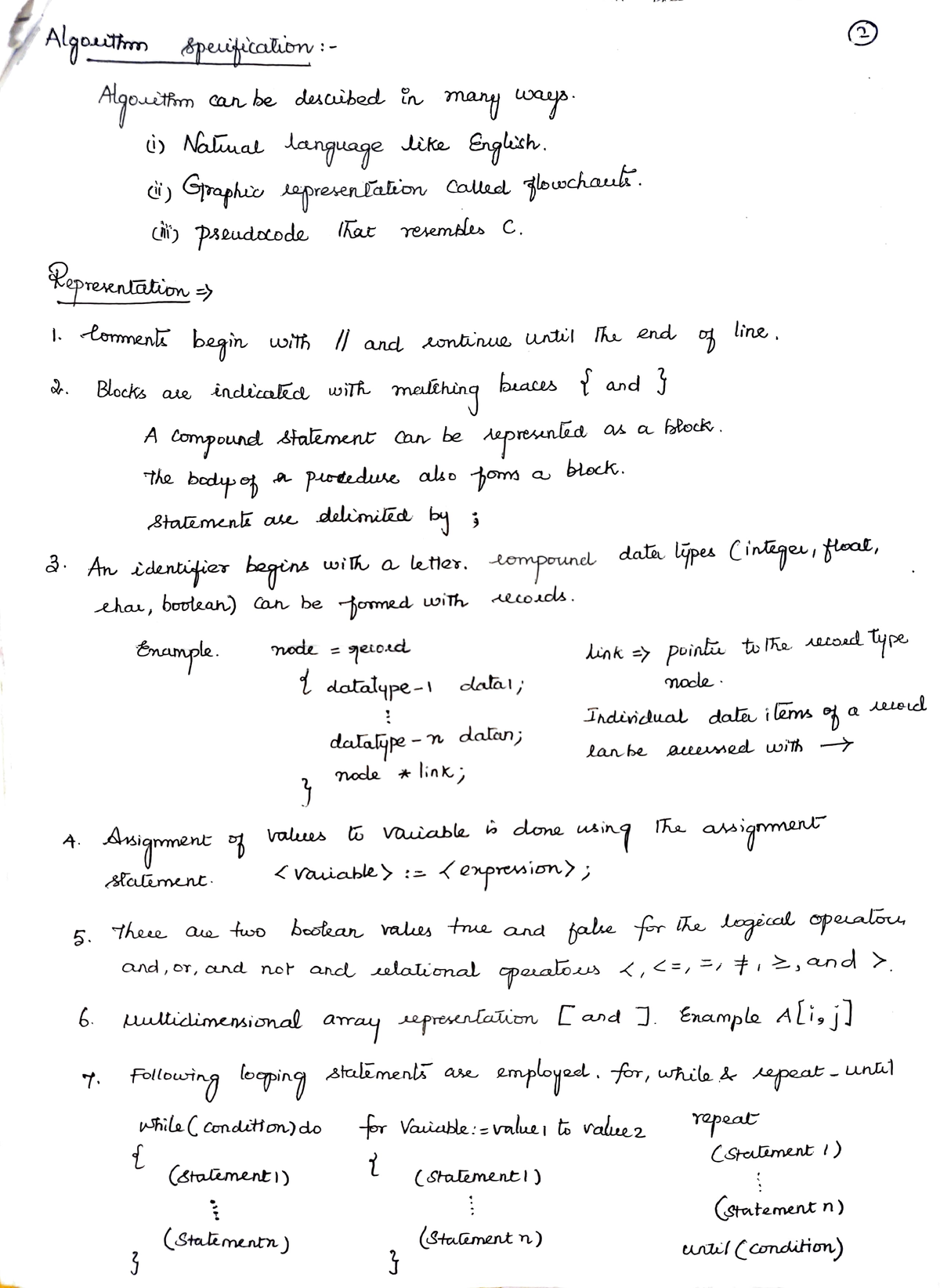 DAA unit 1 notes - Design And Analysis Of Algorithms - Studocu