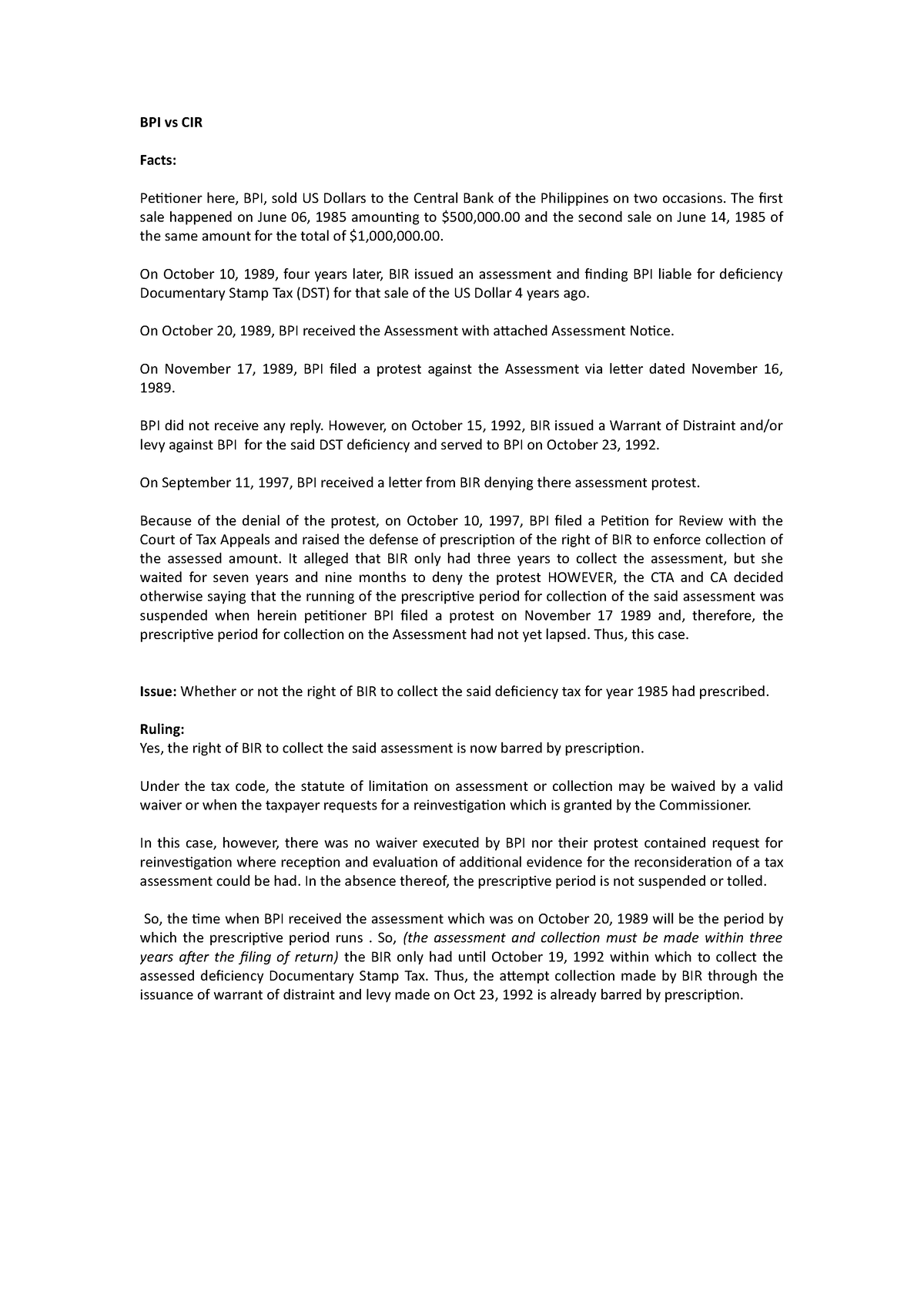 bpi-vs-cir-case-digest-bpi-vs-cir-facts-petitioner-here-bpi-sold