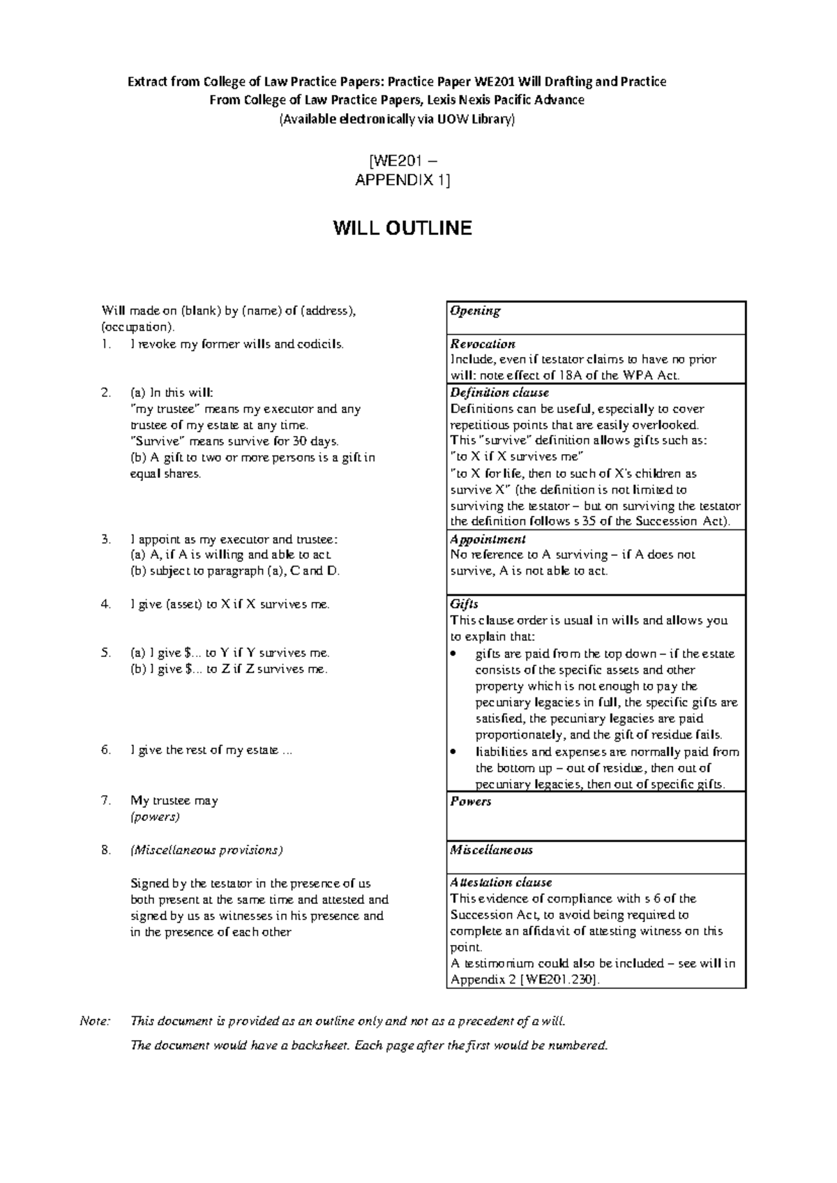 sample-wills-extract-from-college-of-law-practice-papers-practice