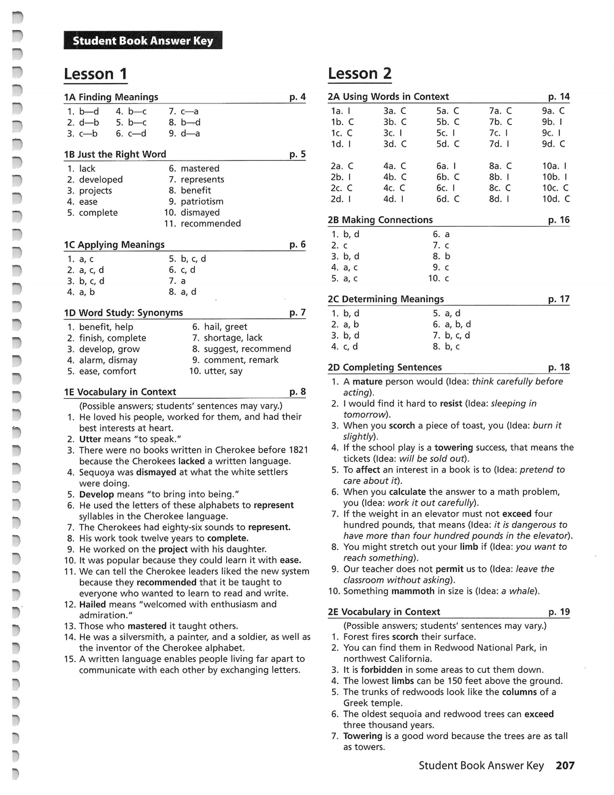 Wordly Wise Book 4 Answers Academic English 2 A1 Studocu