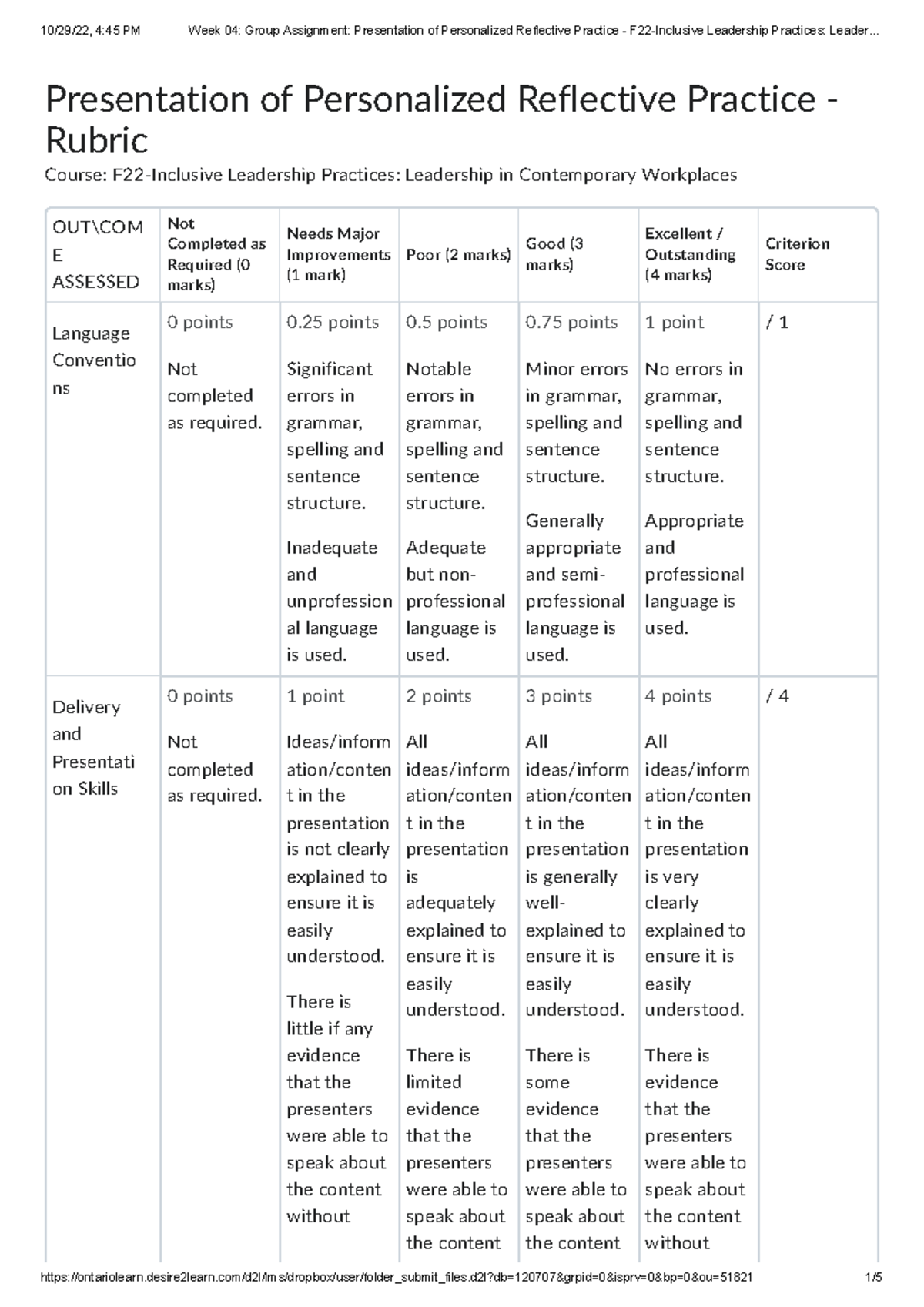 rubrics-jkhhkjh-kjhkjhkjh-presentation-of-personalized-reflective