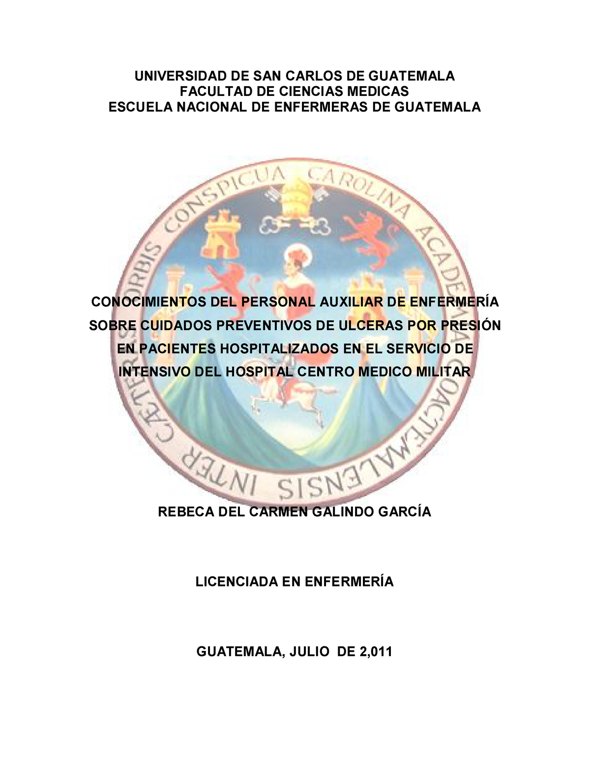 Tesis Universidad De San Carlos De Guatemala Facultad De Ciencias 4337