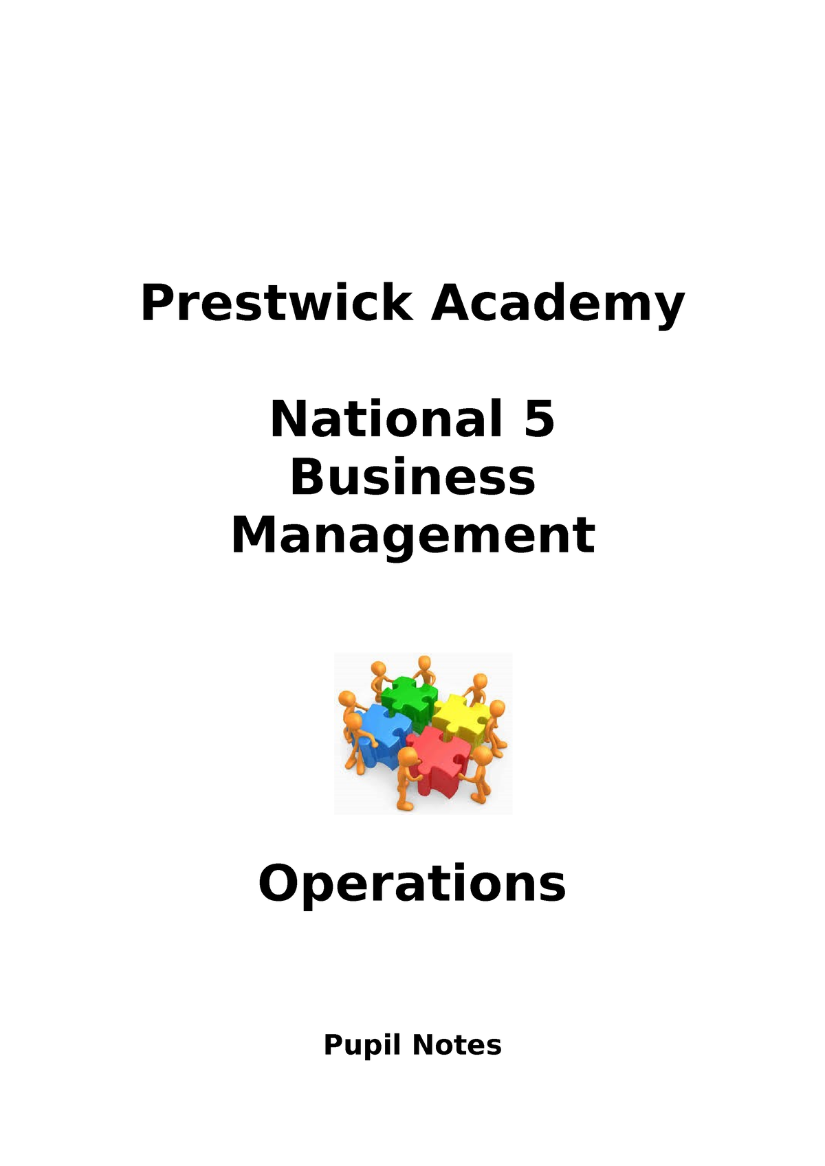 national 5 business management case study