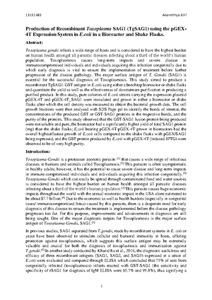 Outline - SUBJECT OUTLINE 91368 Bioreactors and Bioprocessing ...