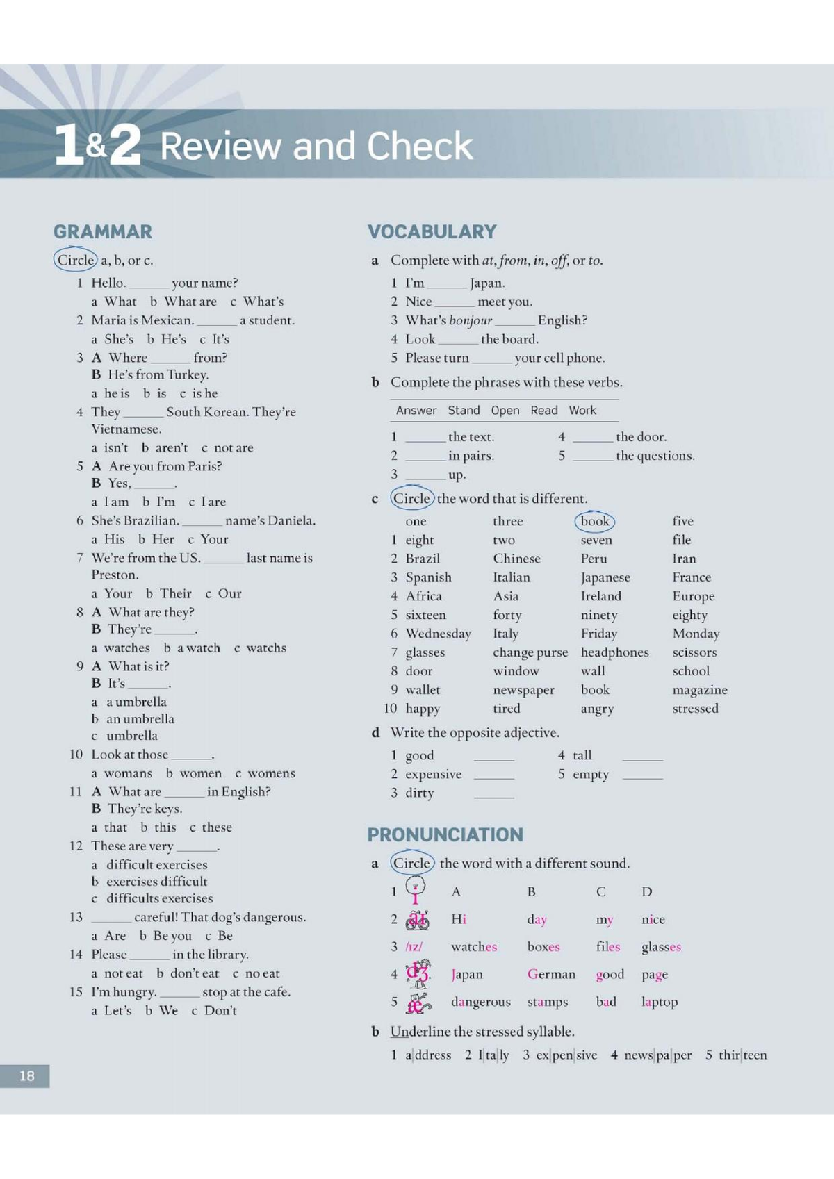 American English File 1 Student Book ( PDFDrive ) (3).pdf Unit 1-2 ...