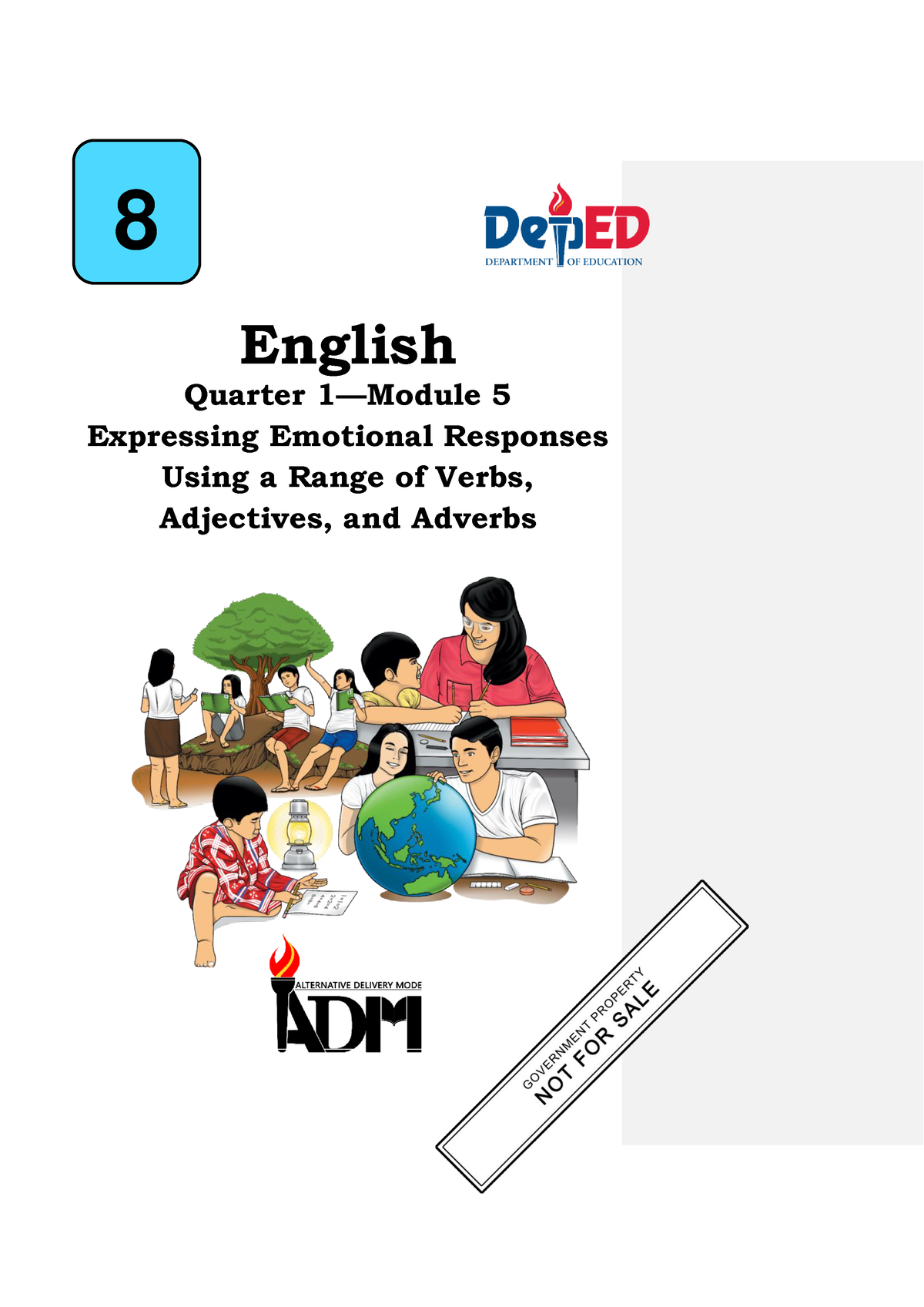 English 8 Q1 Mod5 Expressing Emotional Responses V2 8 English Quarter 1—module 5 Expressing 1678