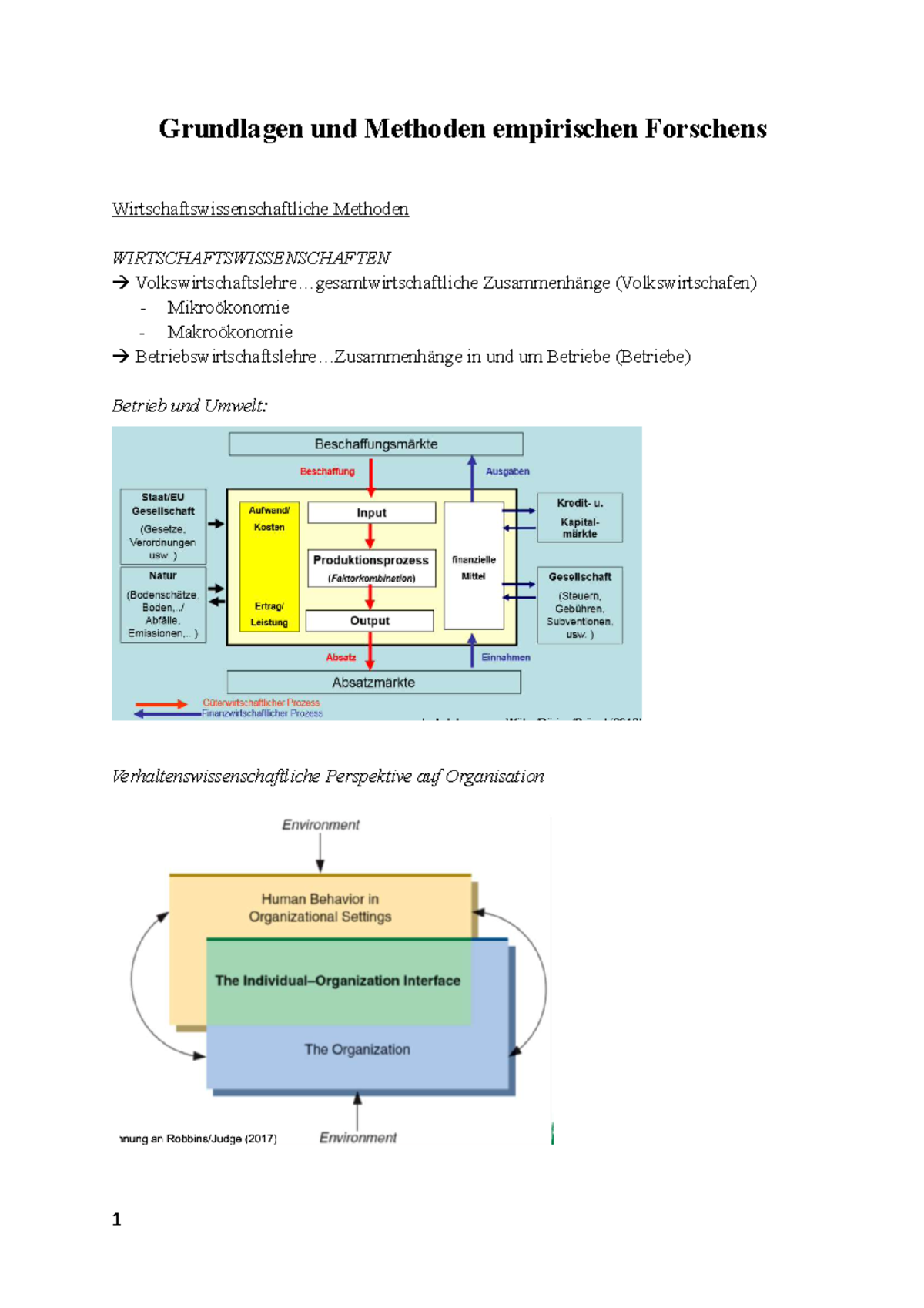 Grundlagen Und Methoden Empirischen Forschens - Grundlagen Und Methoden ...