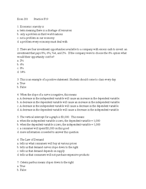 ECON Chapter 1 - What Microeconomics is - ECON201: Principles of ...