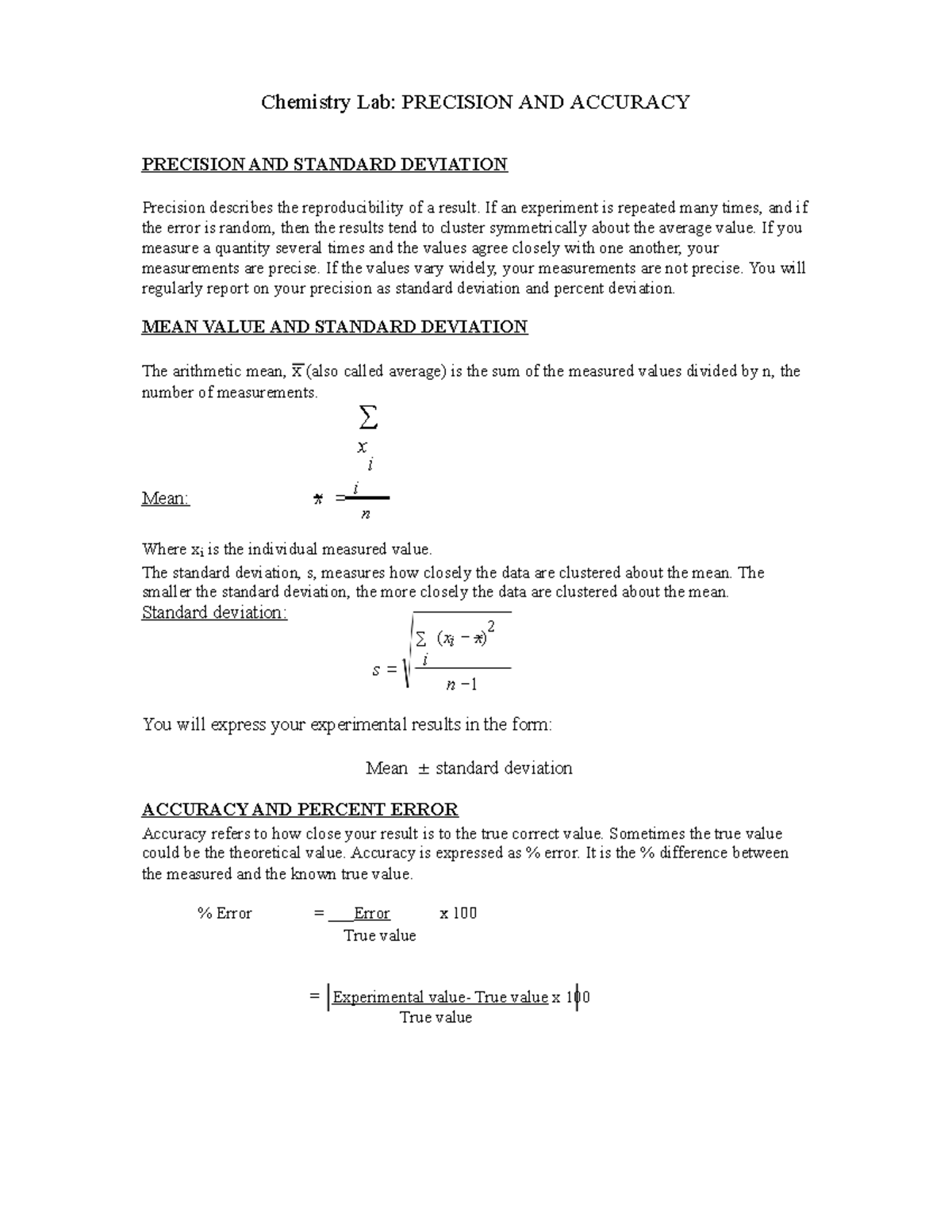 what is lab coursework