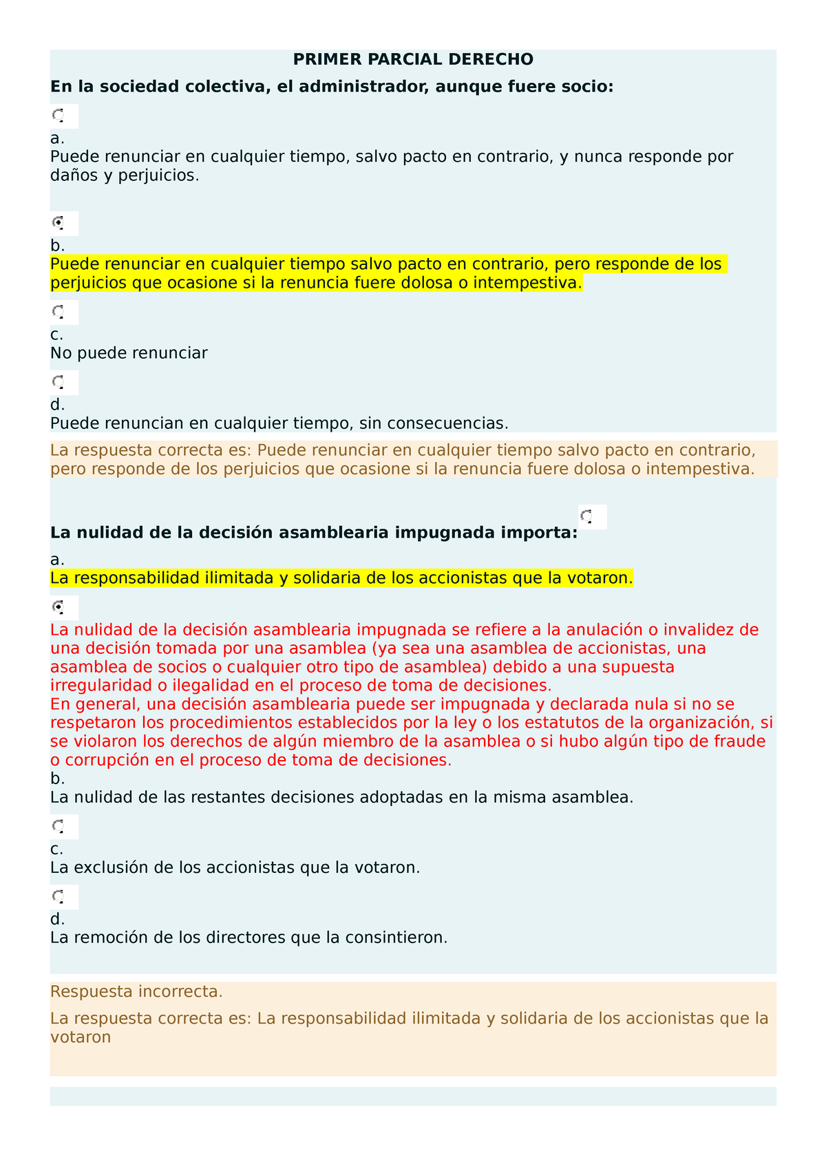 Primer Parcial Derecho - PRIMER PARCIAL DERECHO En La Sociedad ...