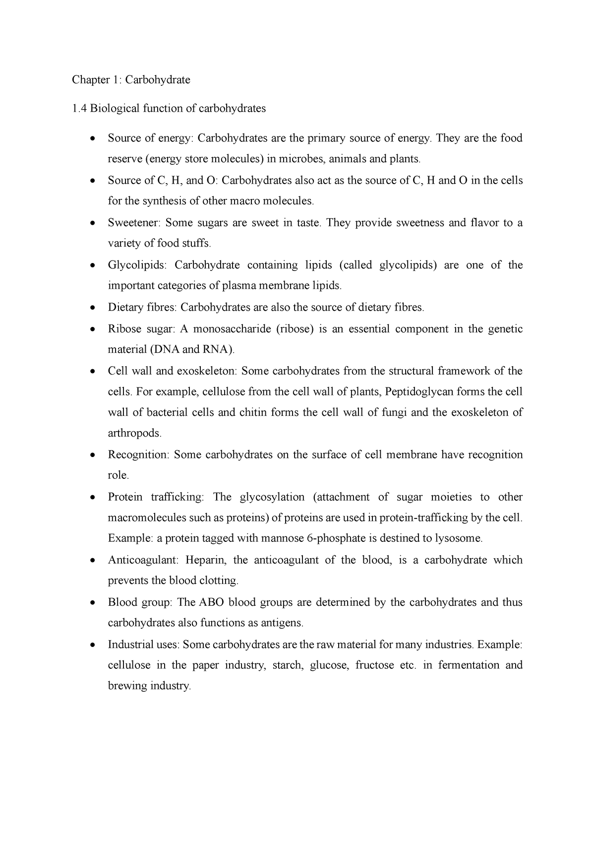 chapter-1-carbohydrate-part3-chapter-1-carbohydrate-1-biological