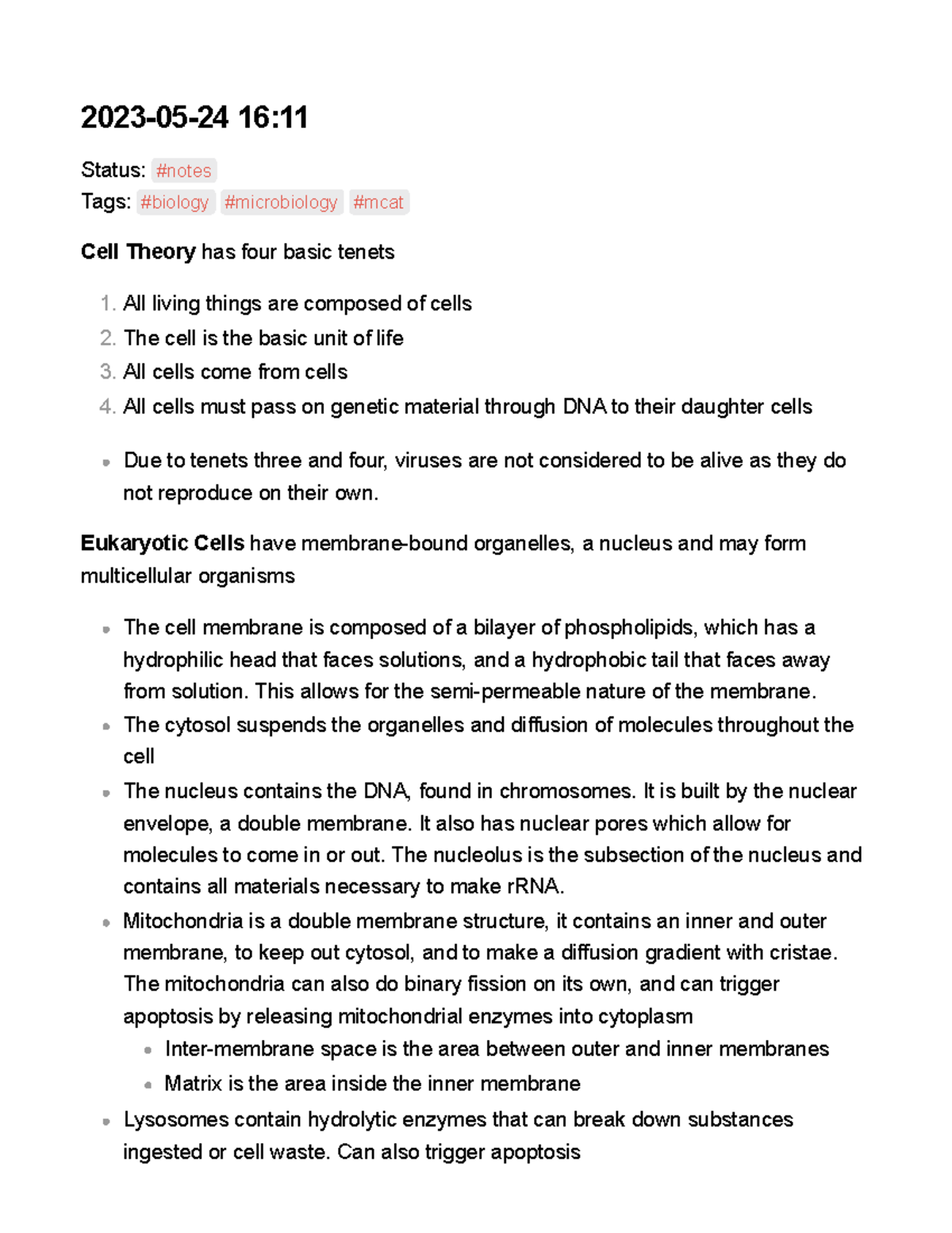 The Cell - Explains the basic physiology of prokaryotic and eukaryotic ...