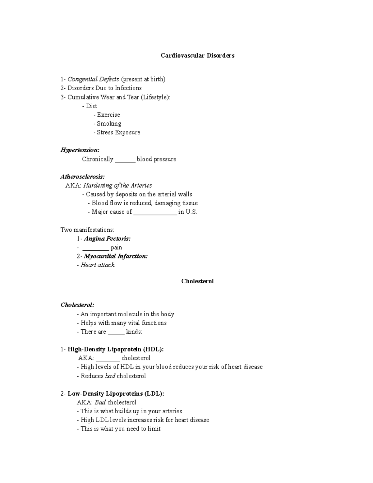 health-psychology-notes-pt-78191-cardiovascular-disorders-1