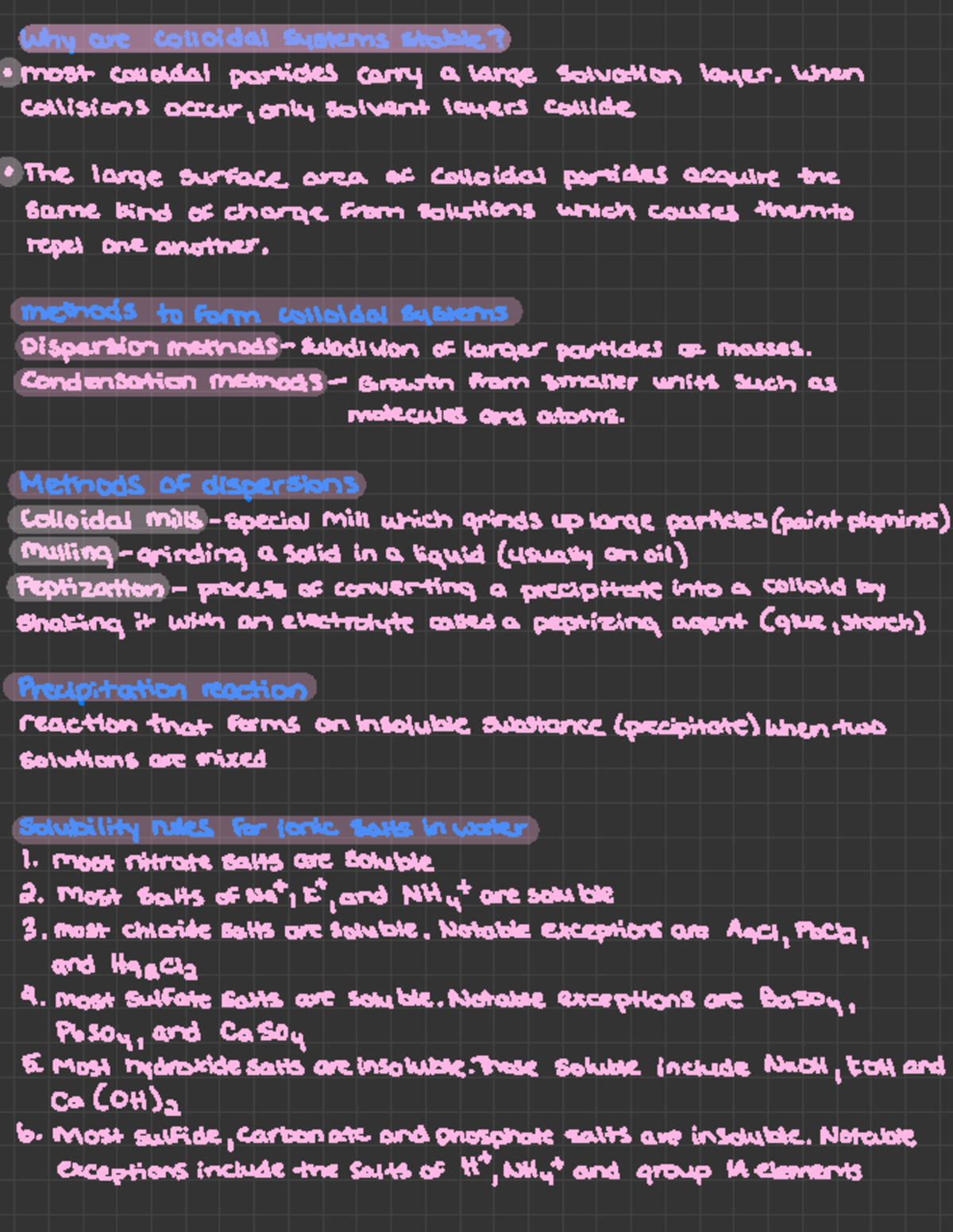 Ch. 9 Solutions - Why are colloidal systems stable? ·most colloidal ...