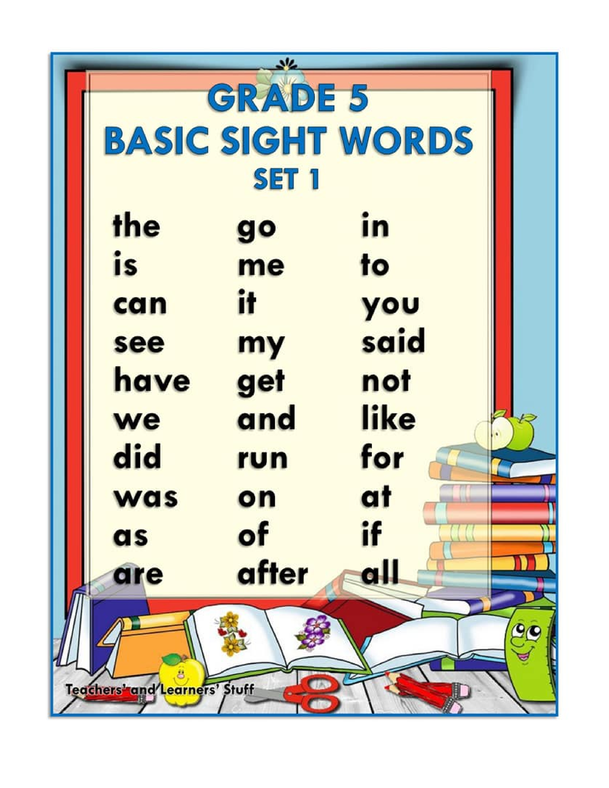 basic-sight-words-5-for-5th-grader-education-studocu