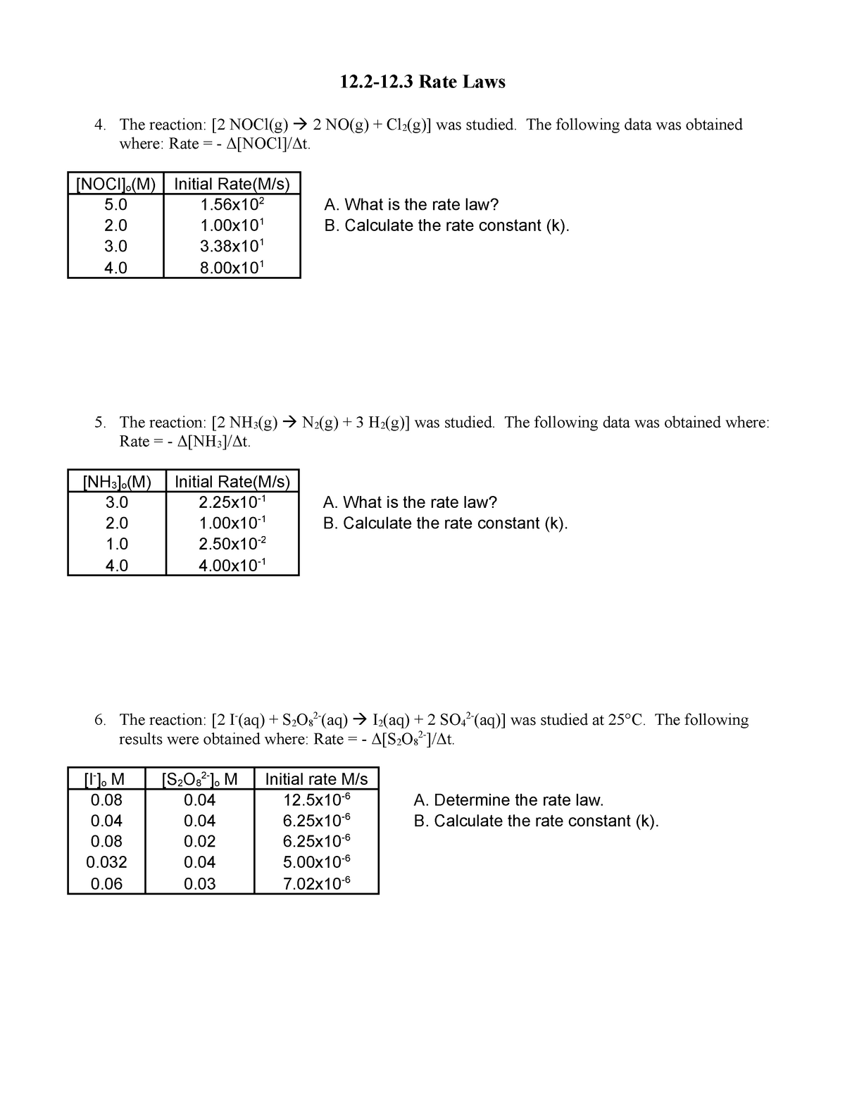 wrksht-12-2-12-3-rate-laws-12-2-12-rate-laws-4-the-reaction-2-nocl