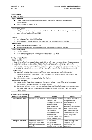 Gen 004 Sas #7 - sas - Sas # Activity 4: Practice Exercise Activity 4 ...