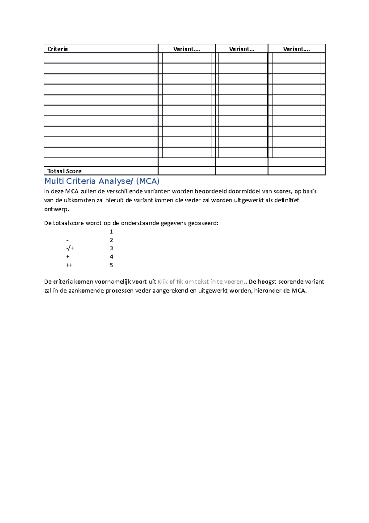 multi-criteria-analyse-criteria-variant-variant-variant