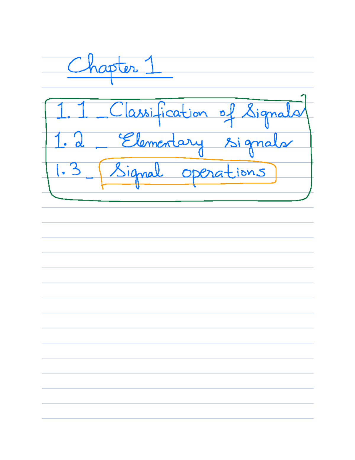 Lec1 242 fall2021 - Lecture notes 11 - chapter 1 1 1 Classification of ...