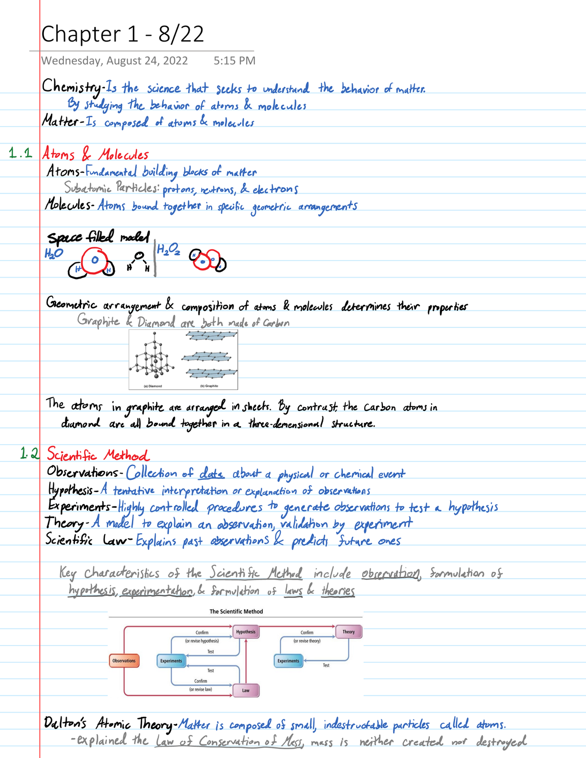 Chapter 1 - 822 - Prof. Ussleman - CHM 1101 - Studocu