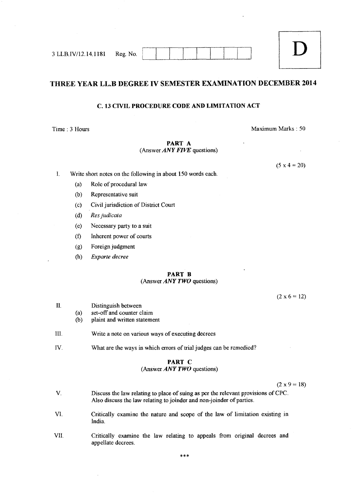 Legal Studies Single Pages 1 - Llb 3 Years - Studocu