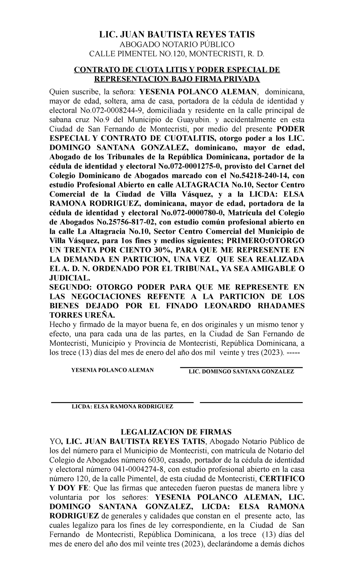 Cuota Litis - Psicología - LIC. JUAN BAUTISTA REYES TATIS ABOGADO ...