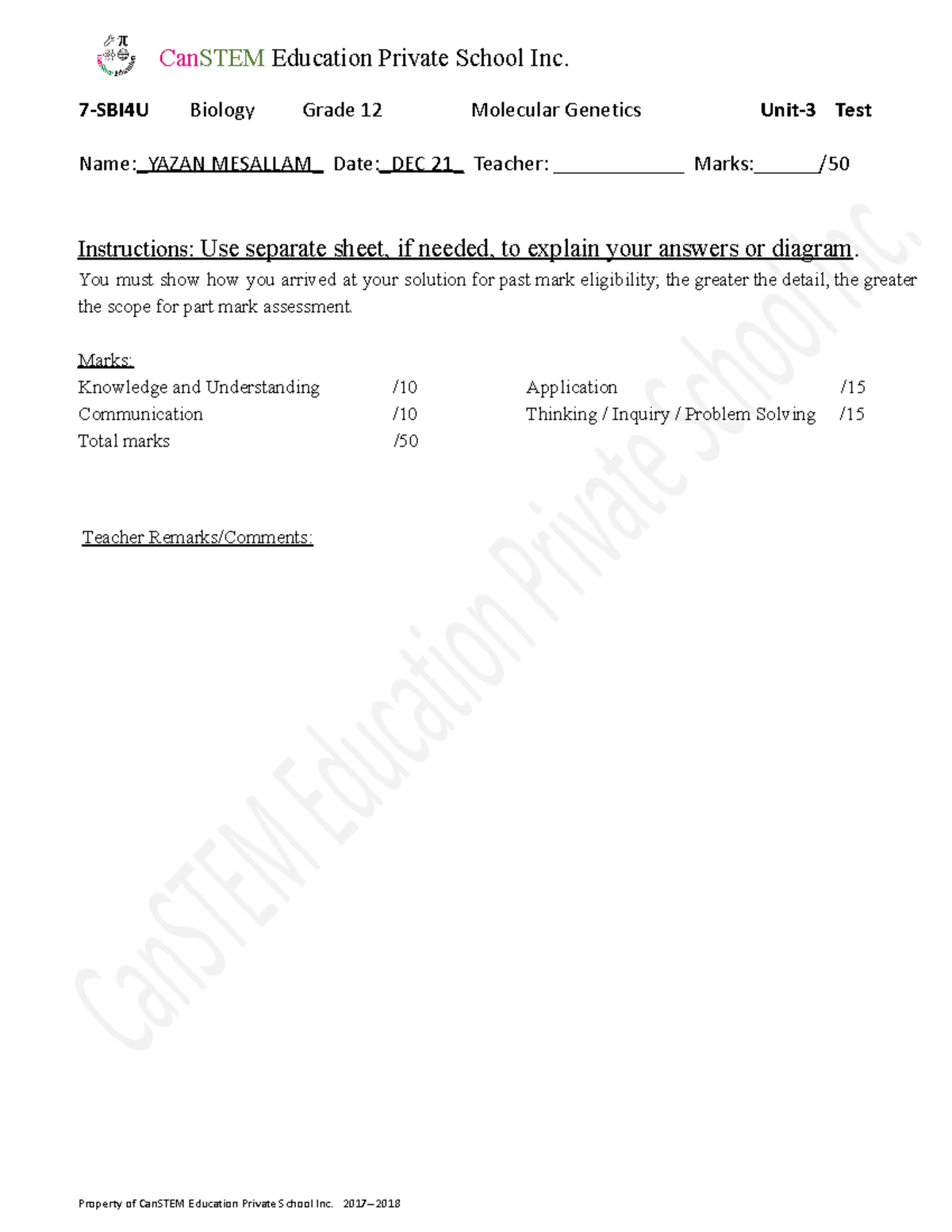 UNIT 3 - Chem worksheets - Studocu
