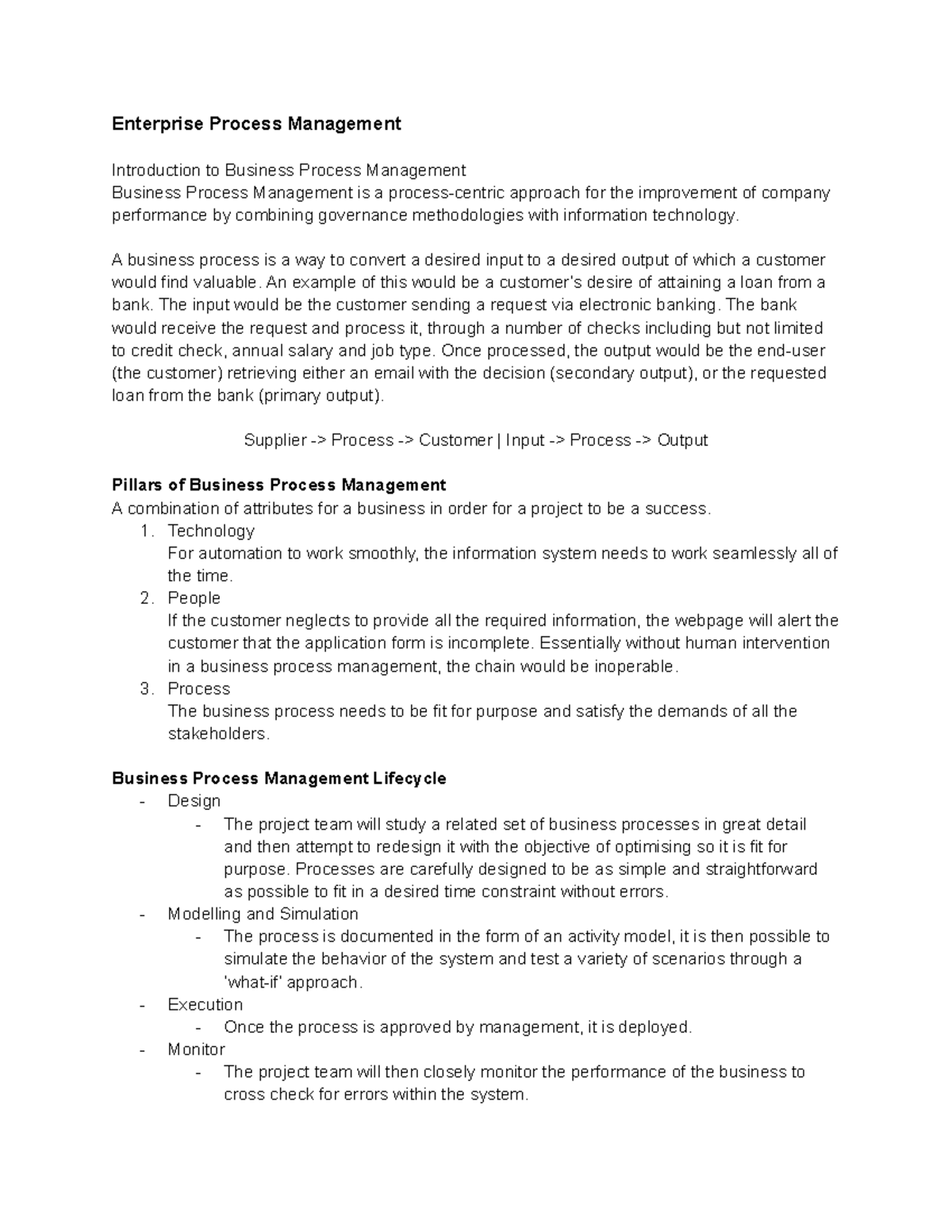 Enterprise Process Management - Enterprise Process Management ...