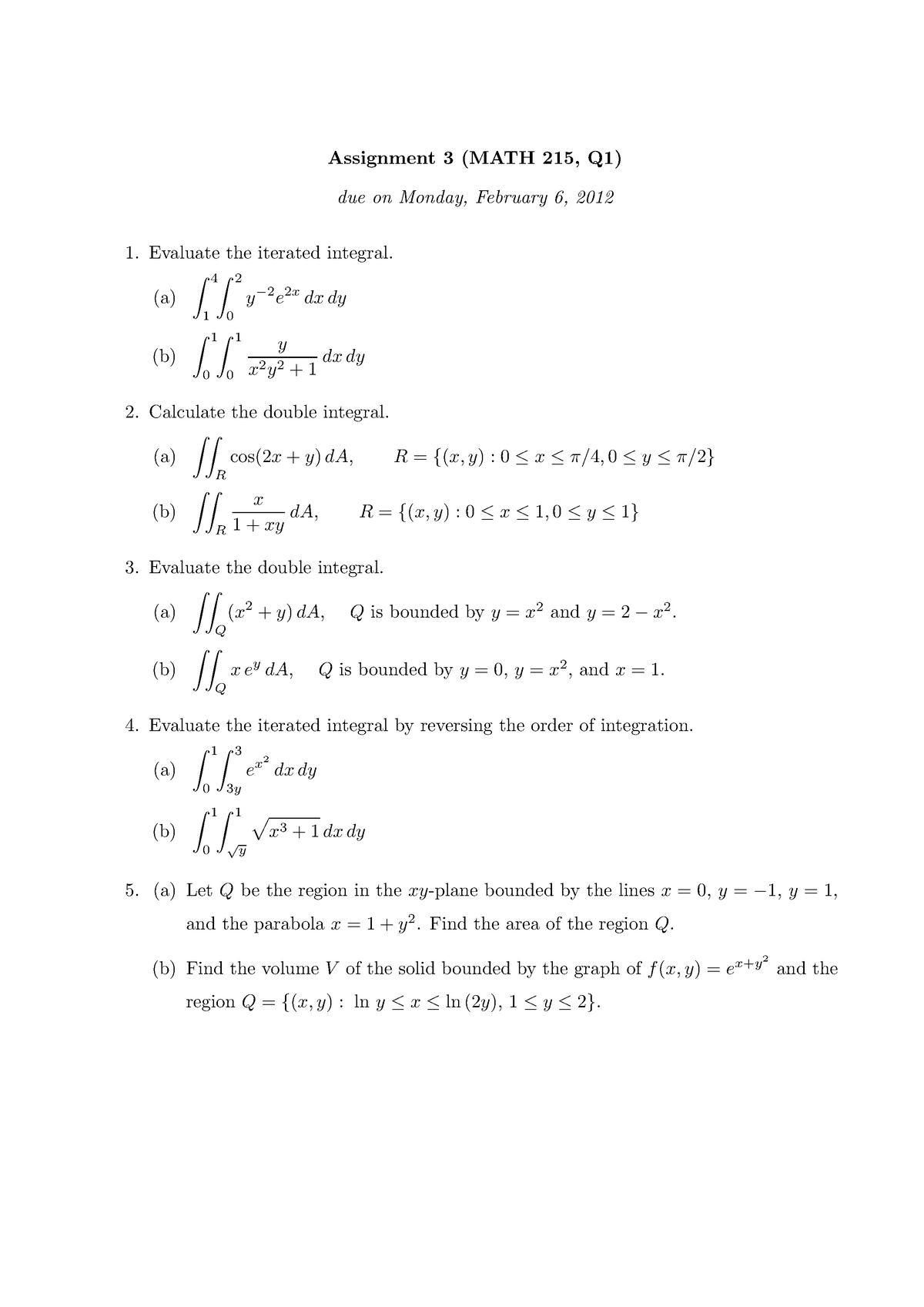 assignment 3 math 215