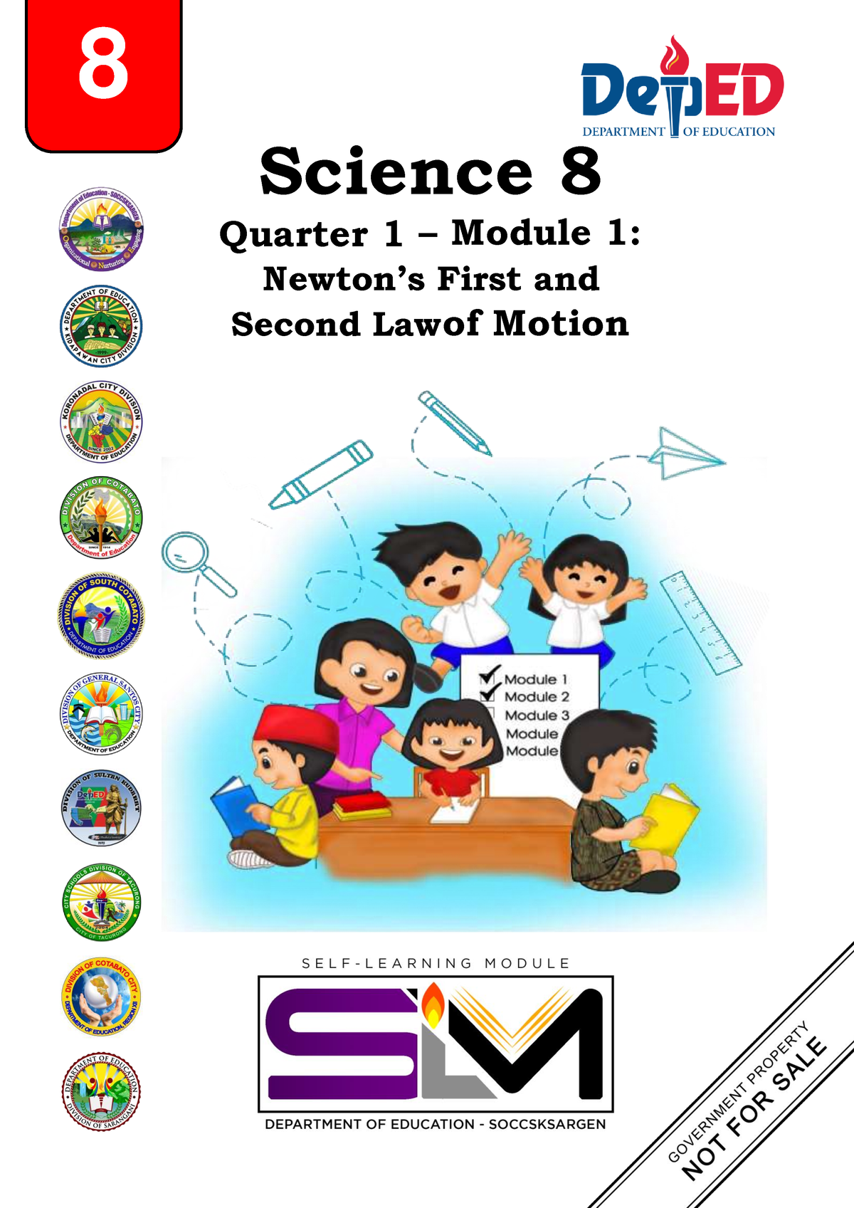 Science 8 Q1 mod1of8 LAWS OF Motion v2 - Science 8 Quarter 1 – Module 1 ...