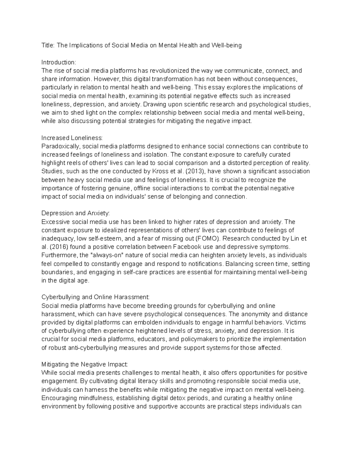 title-the-implications-of-social-media-on-mental-health-and-well-being