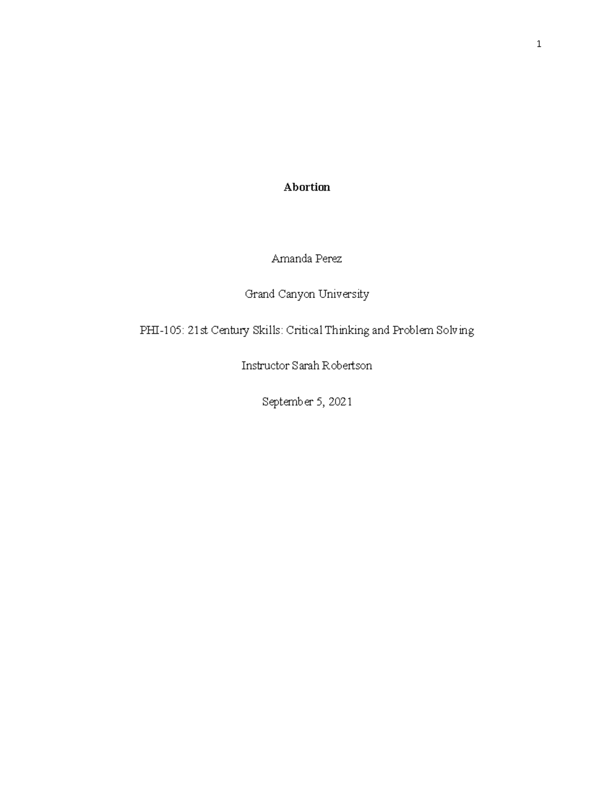 105Abortion Persuasive Essay antigovernment prochoice stance - Abortion ...