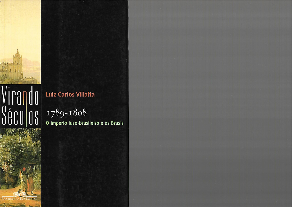 26- Villalta, Luiz Carlos. O Império Luso-brasileiro E Os Brasis ...