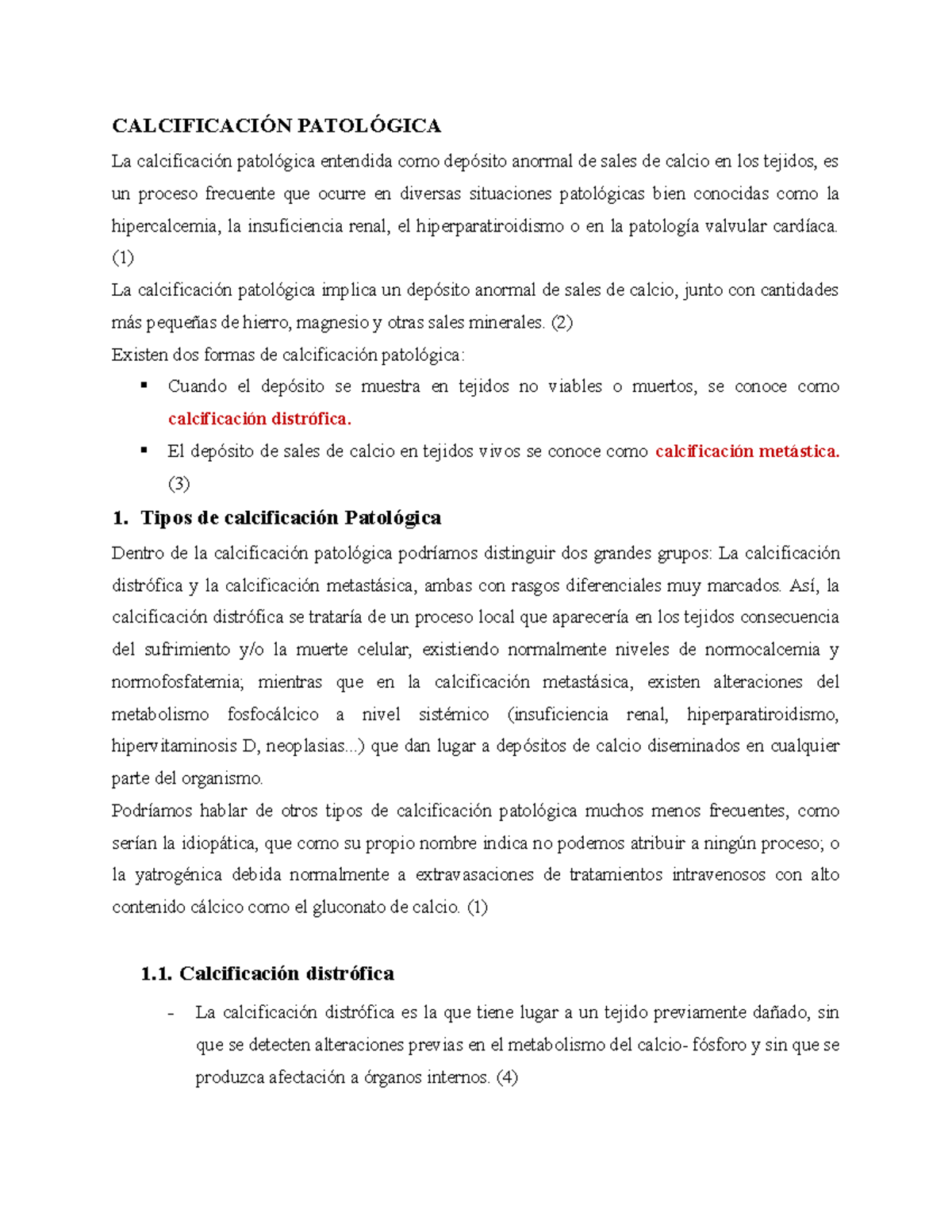 Patogénesis de calcificación distrófica de la hipertensión Patogénesis de calcificación distrófica de la hipertensión