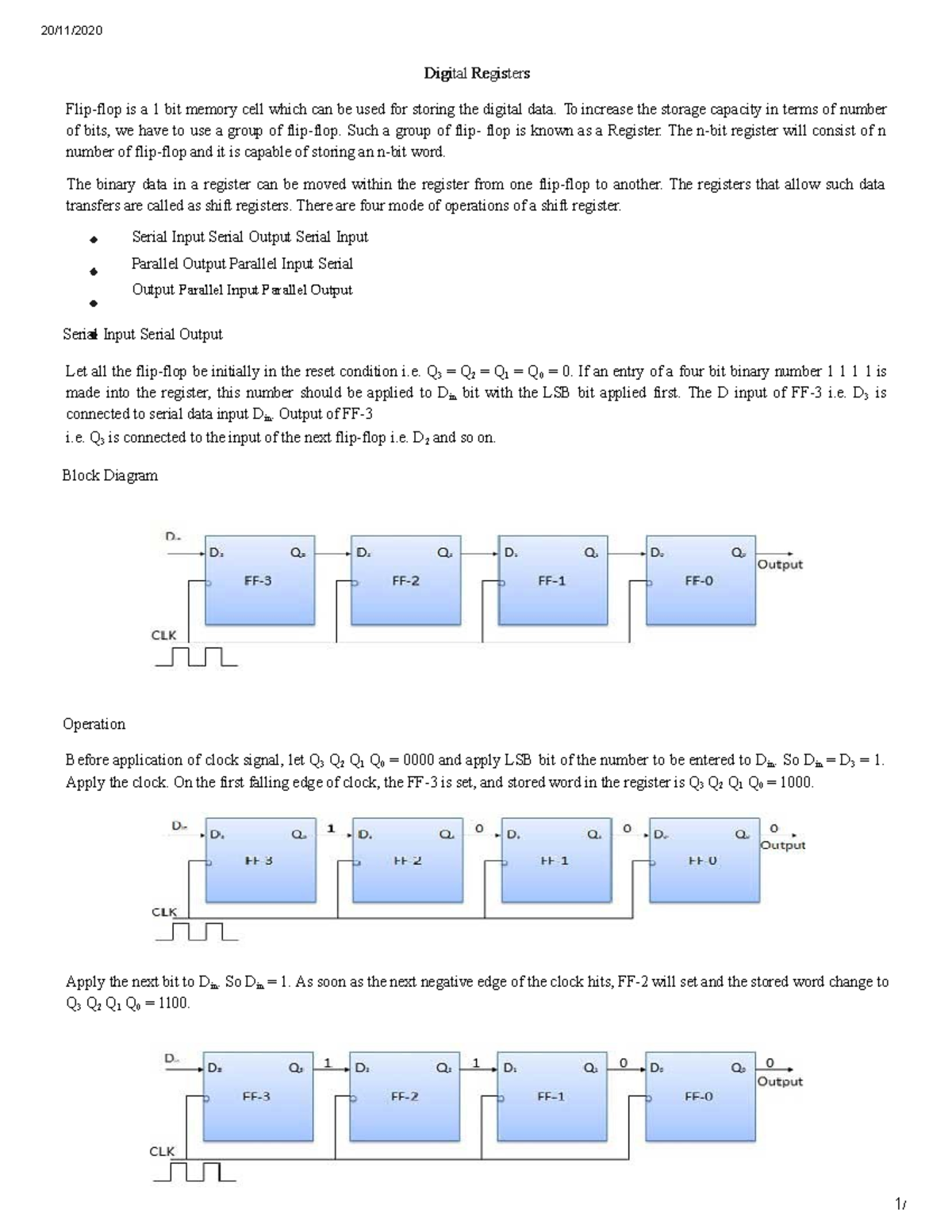 Digital Registers for dld for digital electro - English - Studocu
