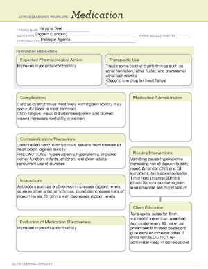 Betamethasone - NOTES - ACTIVE LEARNING TEMPLATES Medication STUDENT ...