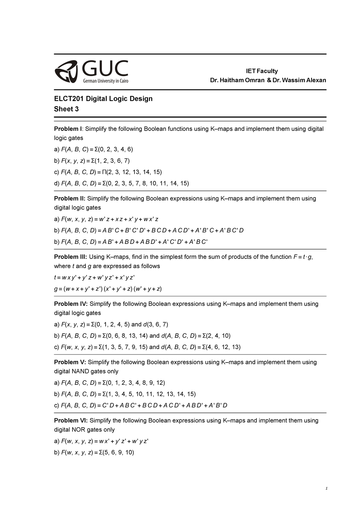 Sheet 3 Studocu