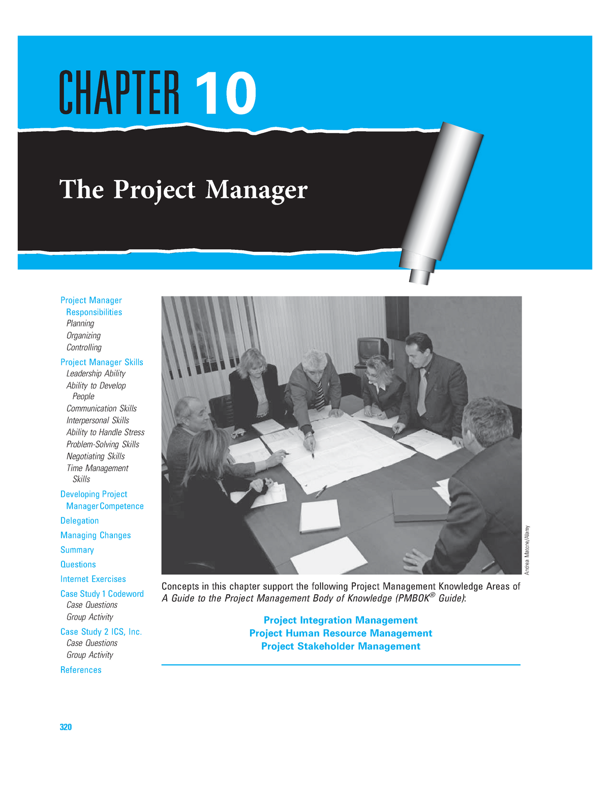 Chapter 10 - The Project Manager - 10 The Project Manager Concepts In ...