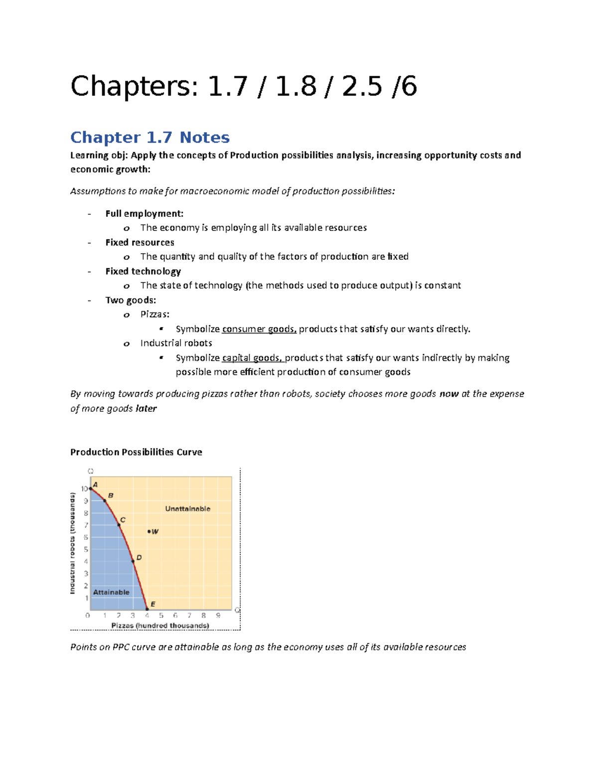 Week 1 Textbook Content (1.7 1.8 2.5 6) - Chapters: 1 / 1 / 2 / Chapter ...