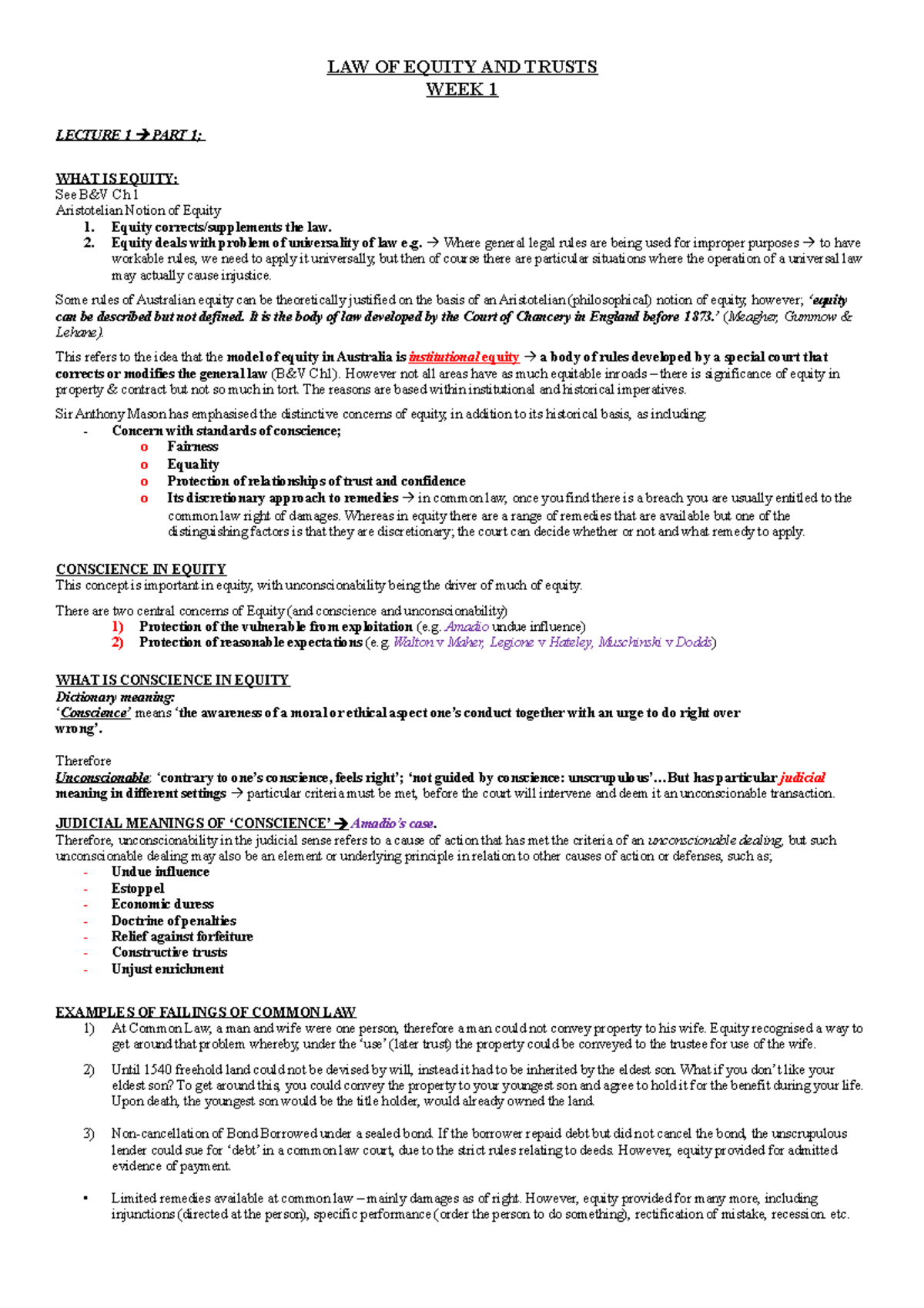 lecture-1-summary-law-of-equity-and-trusts-week-1-lecture-1-part-1