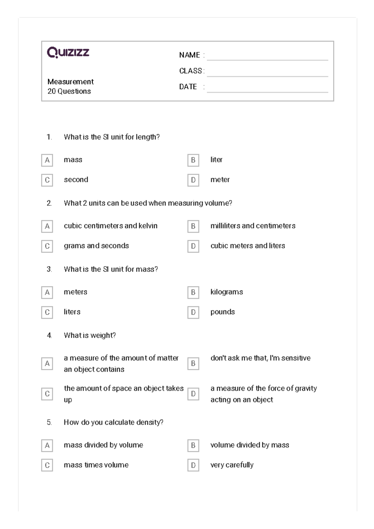 quizizz-measurement-measurement20-questions-name-class-date