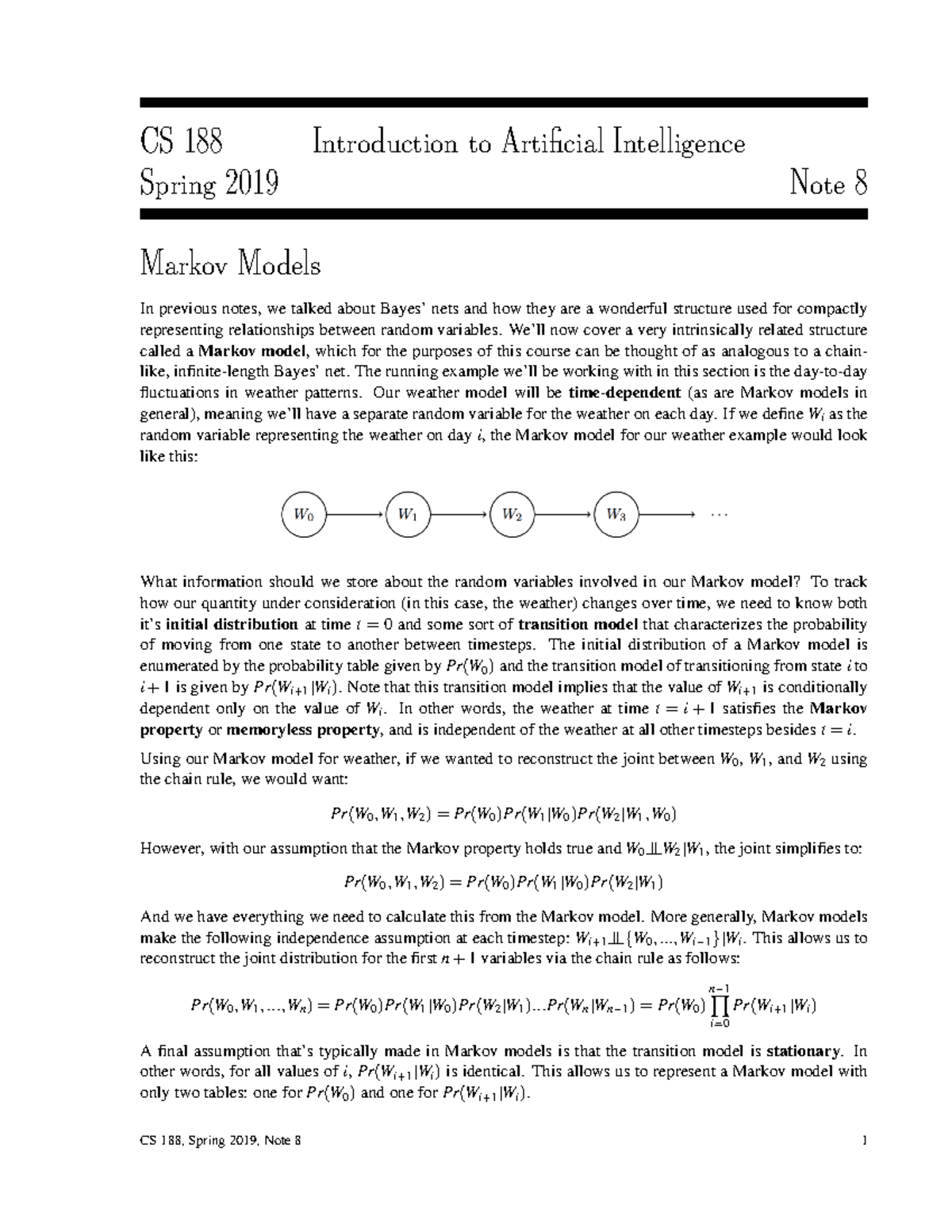 N8 - Great Help For Data Science Students - CS 188 Introduction To ...