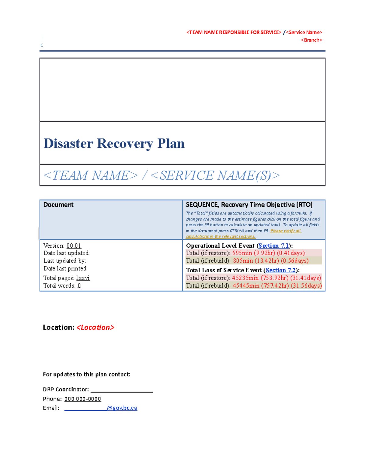 IT Disaster-Recovery-Plan-Template
