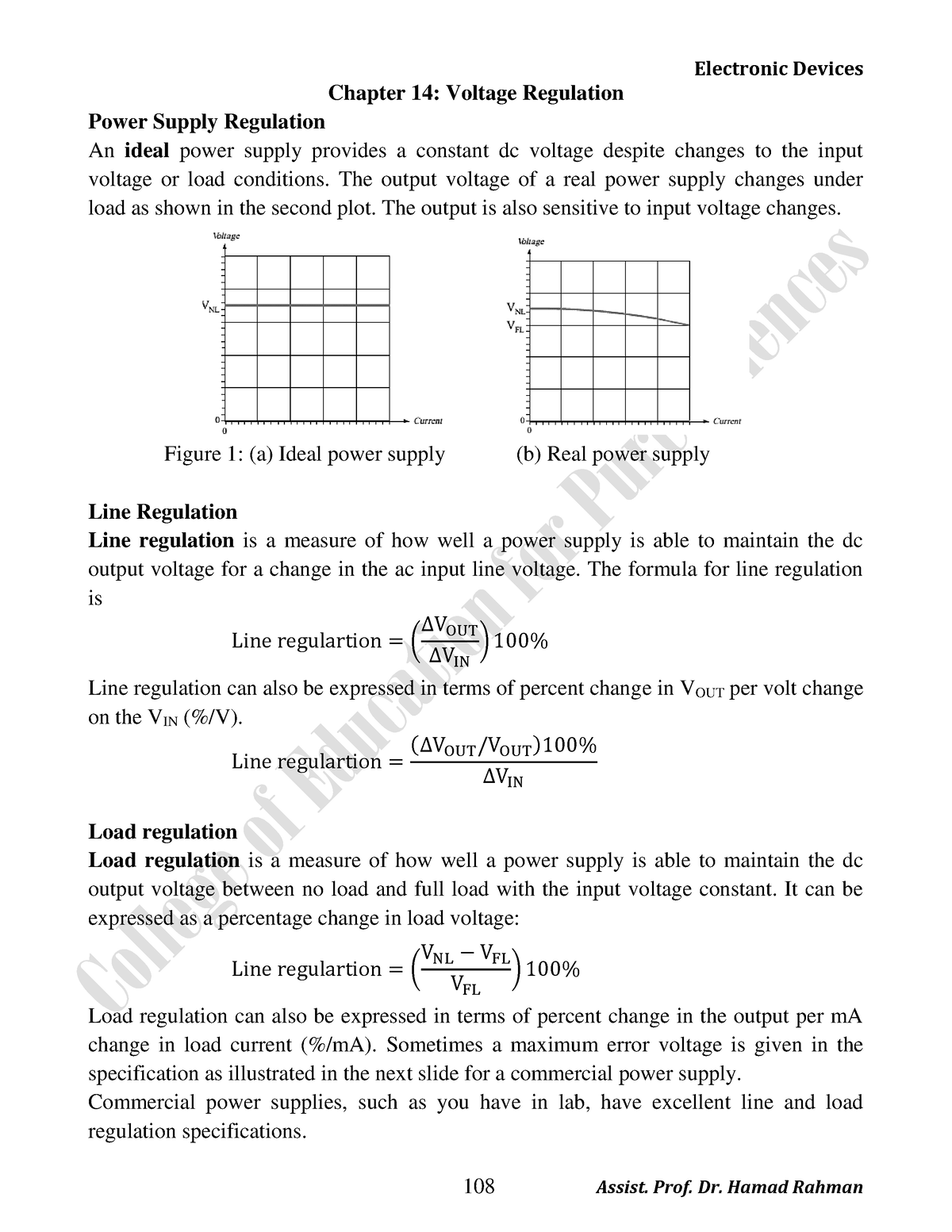 Publication 12 27984 153 - Chapter 14: Voltage Regulation Power Supply ...